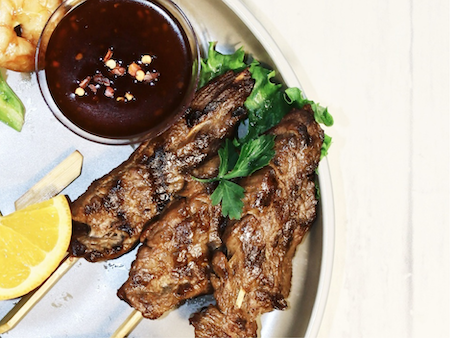 Marinated Beef Skewers